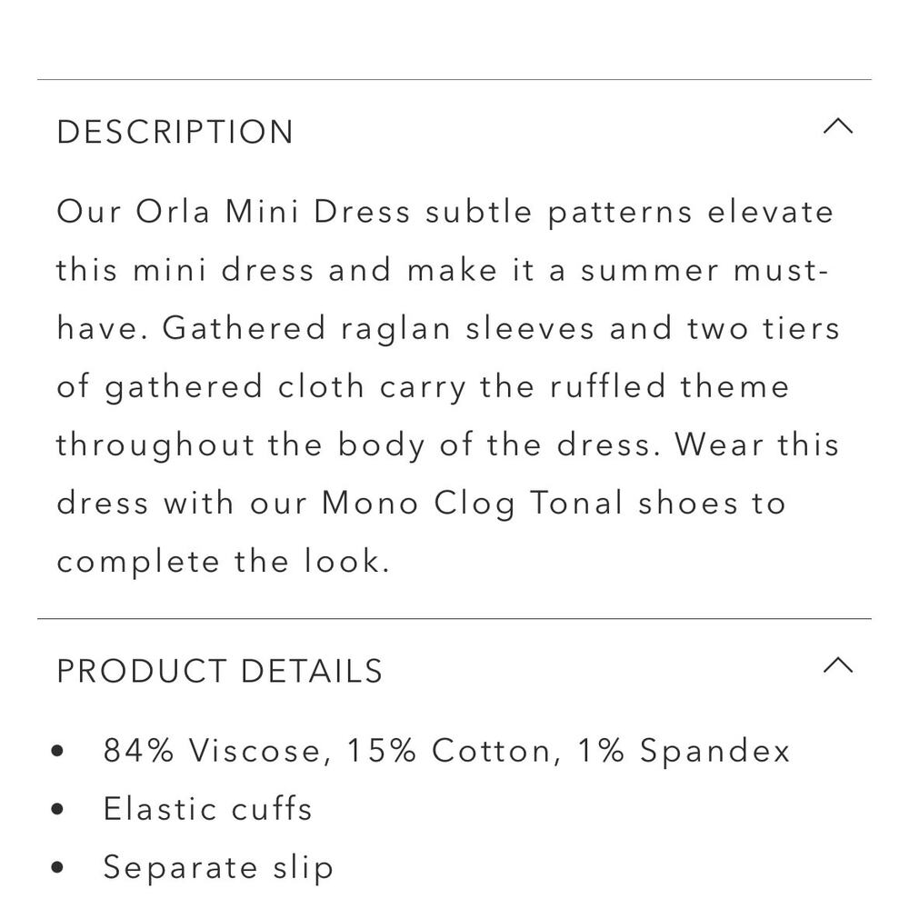 NEW $595 Johnny Was Orla Boho Swiss Dot Flowy Mini Dress Rust Brown Size Small - Picture 3 of 6